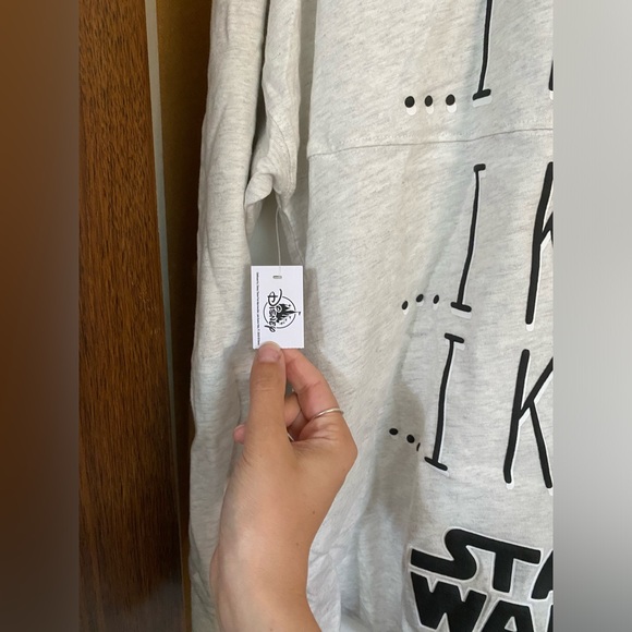 🌸Disney starwars I know spirit jersey NWT - Picture 3 of 5